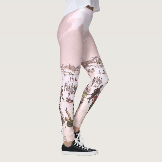 TOP Eén prachtig Schaats Leggings (Rechts)