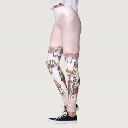TOP Eén prachtig Schaats Leggings (Links)