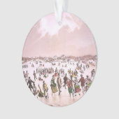 TOP Eén prachtig Schaats Ornament (voorkant)