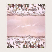 TOP Eén prachtig Schaats Visitekaartje (Buitenkant ongevouwen)