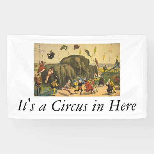 TOP Elephant Acrobat Spandoek (Horizontaal)