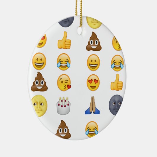 Top emoji collectie keramisch ornament (Rechts)