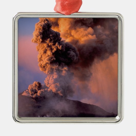 Top EU, Italië, Sicilië, Top EU-Rusland Metalen Ornament (Voorkant)