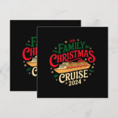 Top Familie Kerstcruise 2024 onvergetelijk Kaart (Voorkant / Achterkant)