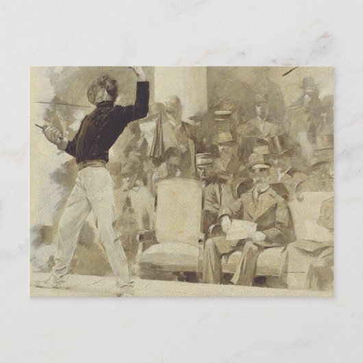 TOP Fencing Briefkaart (Voorkant)