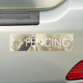 TOP Fencing Bumpersticker (Op auto)