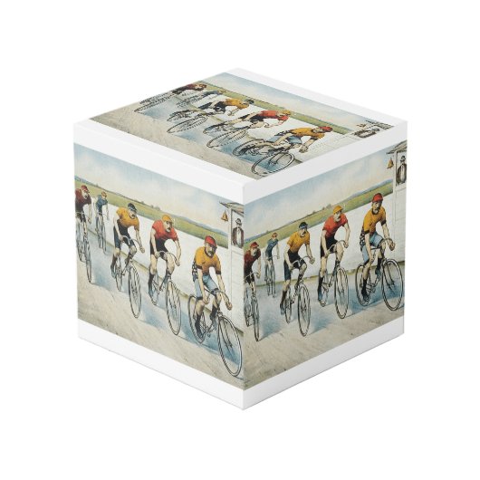 TOP-fietsende oude school Kubus (Voorkant hoekig)