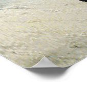 TOP-fietsende oude school Poster (Hoek)