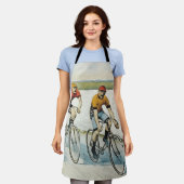 TOP-fietsende oude school Schort (Gedragen)