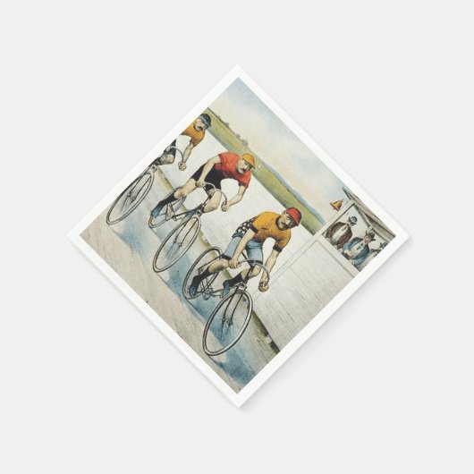 TOP-fietsende oude school Servet (Hoek)