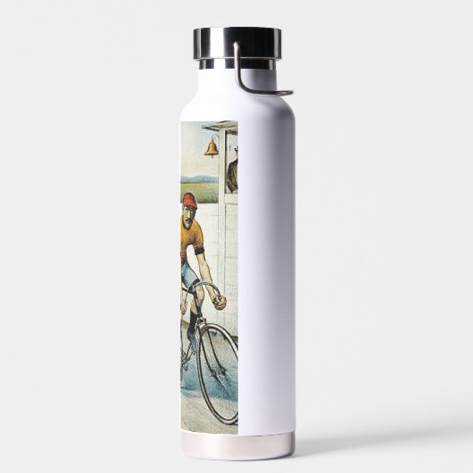 TOP-fietsende oude school Waterfles (Links)