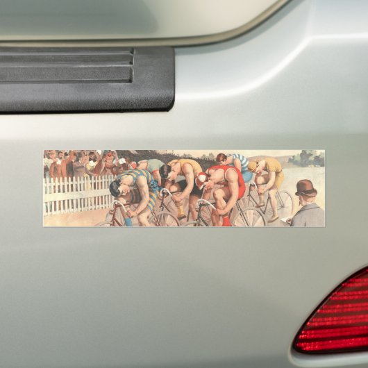 TOP Finish Line Bumpersticker (Op auto)