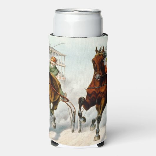 TOP Finish Line Fanatic Seltzer Blikjeskoeler (Seltzer Voorkant)