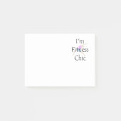 TOP Fitness Chic Post-it® Notes (Voorkant)