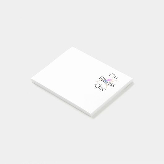 TOP Fitness Chic Post-it® Notes (Schuin)