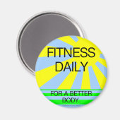 TOP Fitness Daily Magneet (Voorkant / Achterkant)