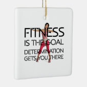 TOP Fitness Goal Keramisch Ornament (Rechts)