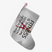 TOP Fitness Goal Kleine Kerstsok (Voorkant (Hangend))