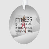 TOP Fitness Goal Ornament (voorkant)