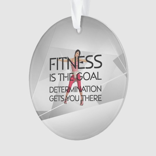 TOP Fitness Goal Ornament (voorkant)