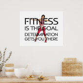 TOP Fitness Goal Poster (Keuken)
