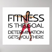 TOP Fitness Goal Poster (Voorkant)