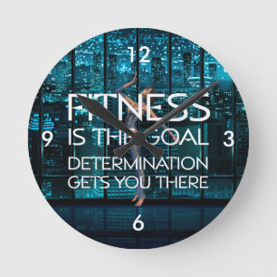 TOP Fitness Goal Ronde Klok