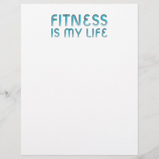 TOP Fitness Is Mijn Leven Flyer (Voorkant)