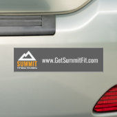 Top Fitness Training Bumpersticker (Op auto)