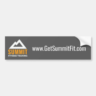 Top Fitness Training Bumpersticker