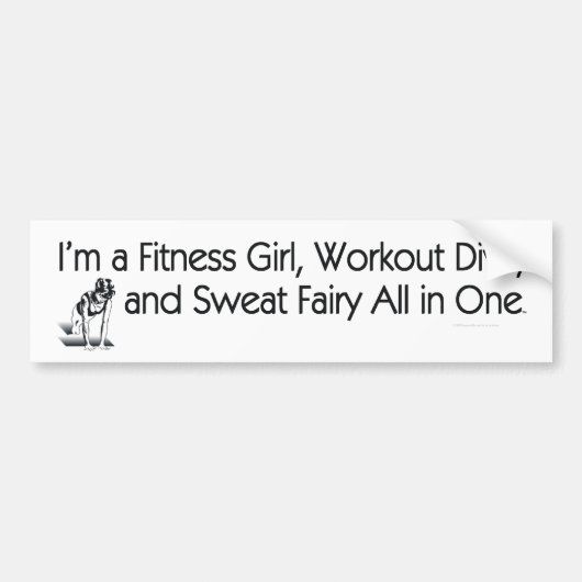 TOP Fitness Triple Play Bumpersticker (Voorkant)