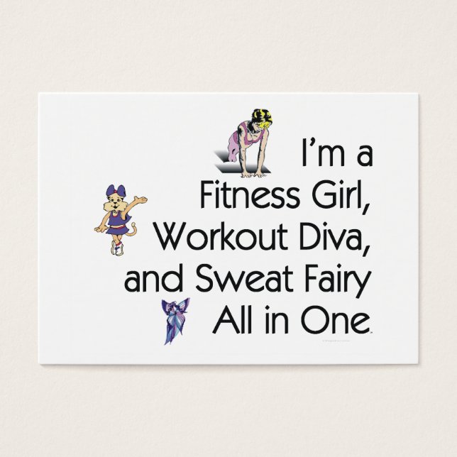 TOP Fitness Triple Play Visitekaartjes (Voorkant)