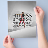 TOP Fitnessdoel Flyer (Hand)