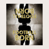 TOP Football Born Visitekaartje (Buitenkant ongevouwen)
