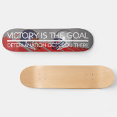 TOP Football Victory Slogan Skateboard (Horizontaal)