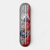 TOP Football Victory Slogan Skateboard (Voorkant)
