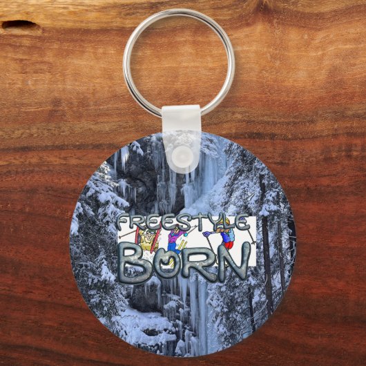 TOP Freestyle Ski Born Sleutelhanger (Voorkant)