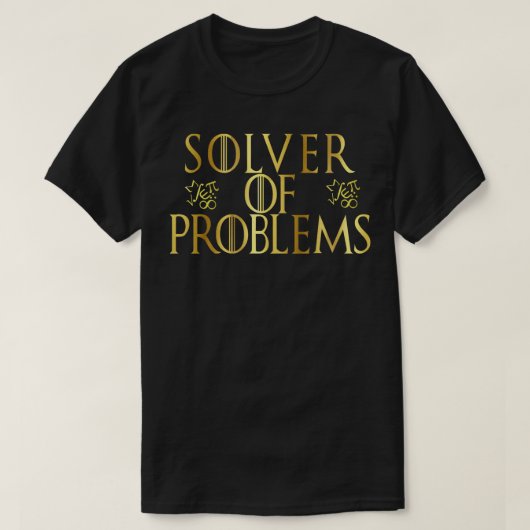 Top Fun Wiskunde Computer Geek Solver of Problemen (Design voorkant)