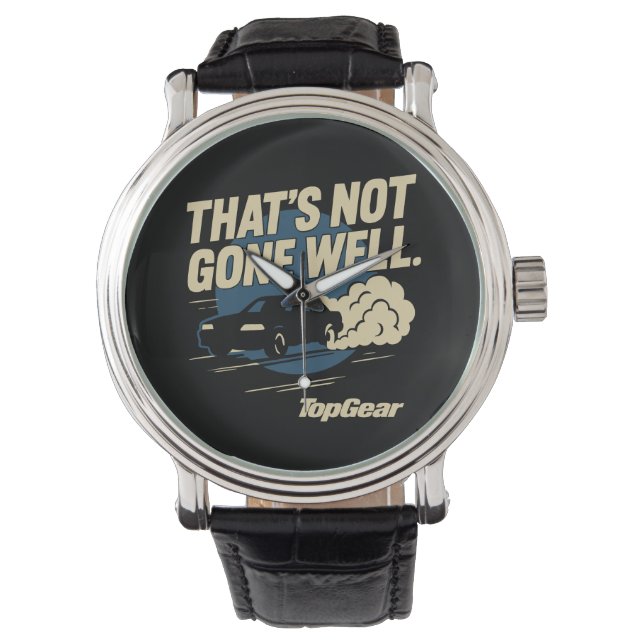 Top Gear Dat Is Niet Goed Gegaan Horloge (Voorkant)