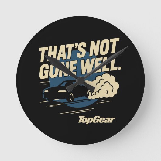 Top Gear Dat Is Niet Goed Gegaan Ronde Klok (Voorkant)