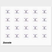 TOP Geboren om te juichen Ronde Sticker (Vel)