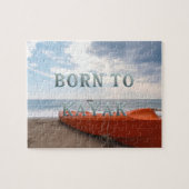 TOP Geboren om te Kayakken Legpuzzel (Horizontaal)