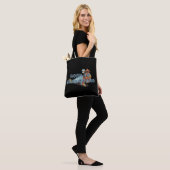 TOP Geboren om te Snowboarden Tote Bag (Op model)