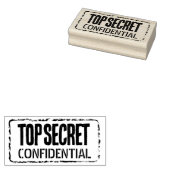 Top Geheim Vertrouwelijk Classified kantoor houten Rubberstempel (Gestempeld)