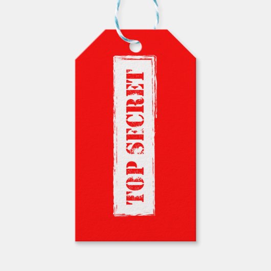 Top Geheime Cadeaubijlage Cadeaulabel (Voorkant)