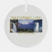 TOP Gellowstone Glass Ornament (Achterkant)
