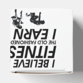 TOP Geloof in fitness Bedankdoosjes (Bovenkant)