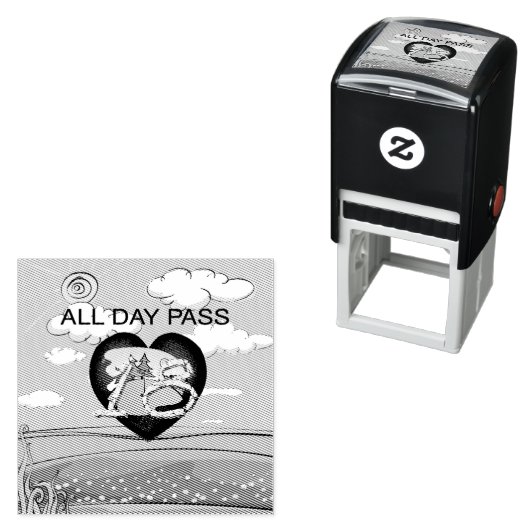 TOP Golf 18 All-Day Self-Inking Stamp Zelfinktende Stempel (In situ)