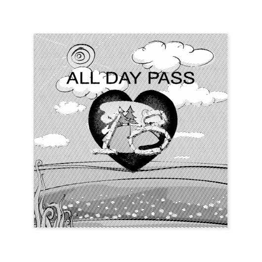 TOP Golf 18 All-Day Self-Inking Stamp Zelfinktende Stempel (Design)