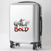 TOP Golf Bold Sticker (Koffer)